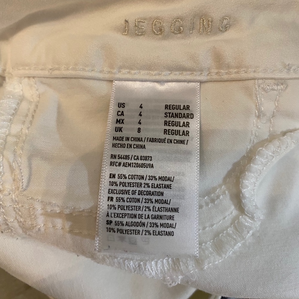 American eagle white jeans - Picture 5 of 8
